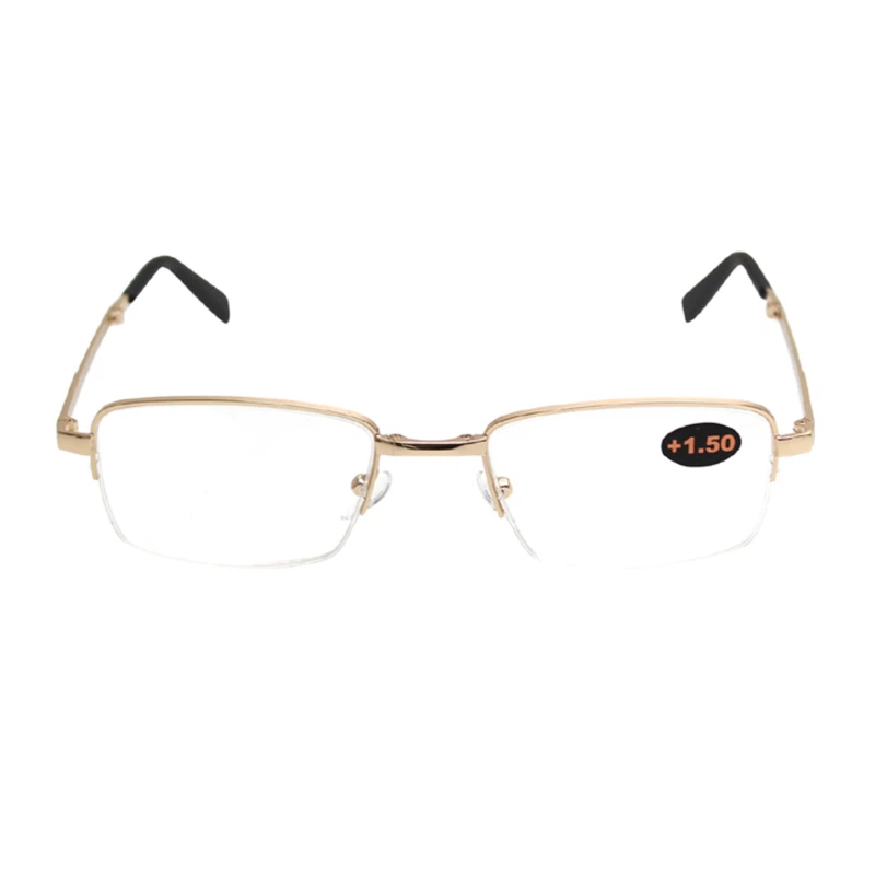 Sammenleggbare lesebriller i metall